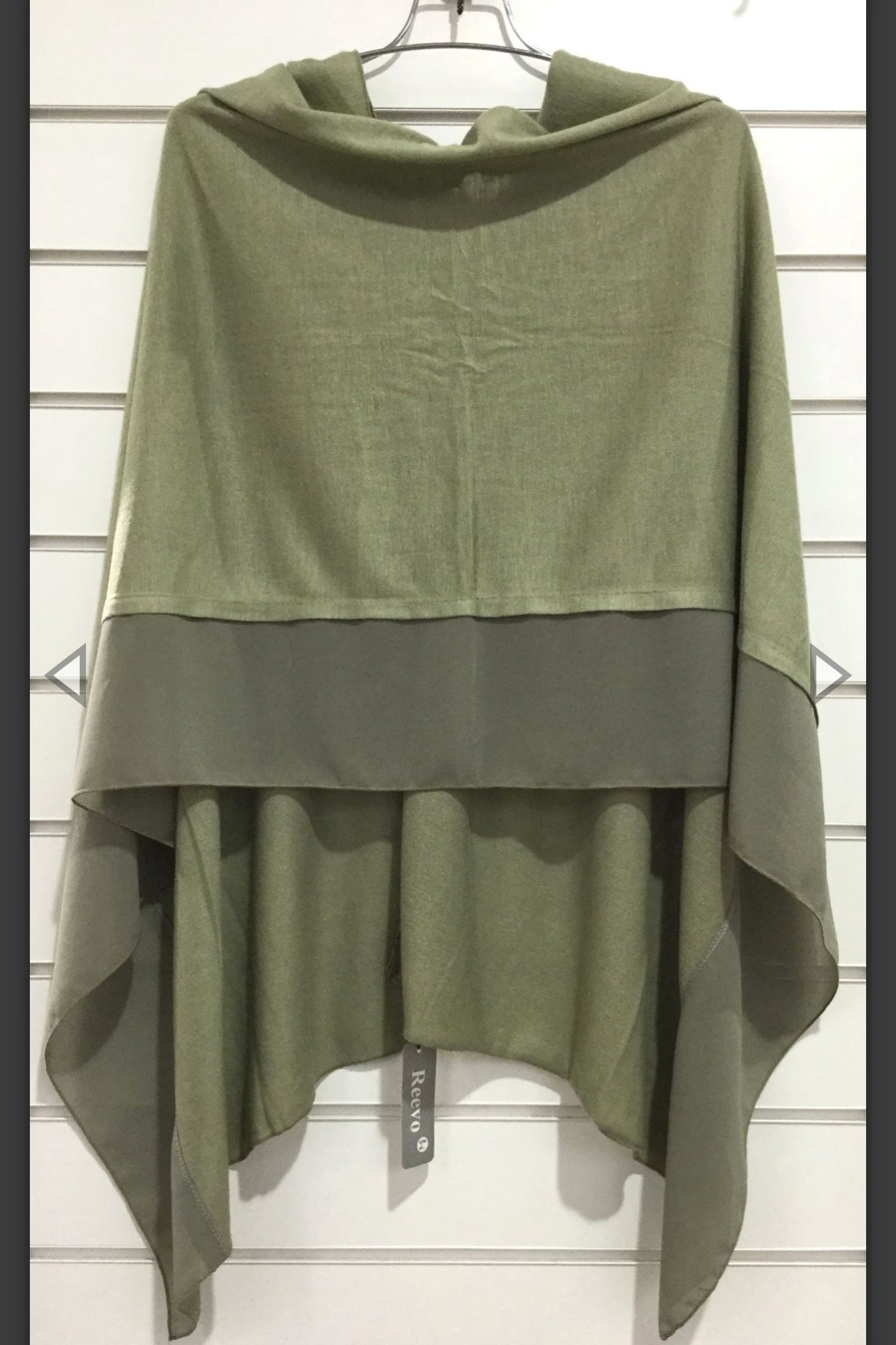 Lightweight Chiffon Edge Poncho