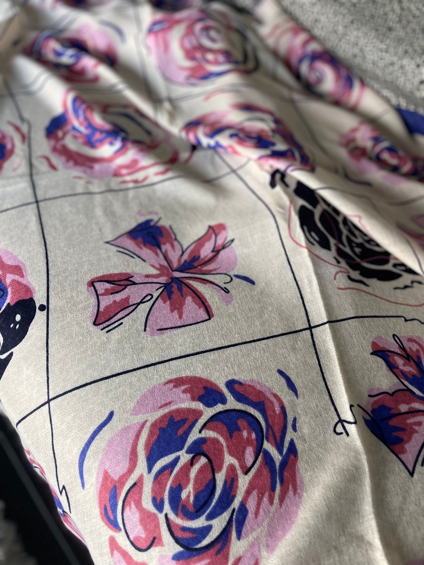 Floral Rose Scarf