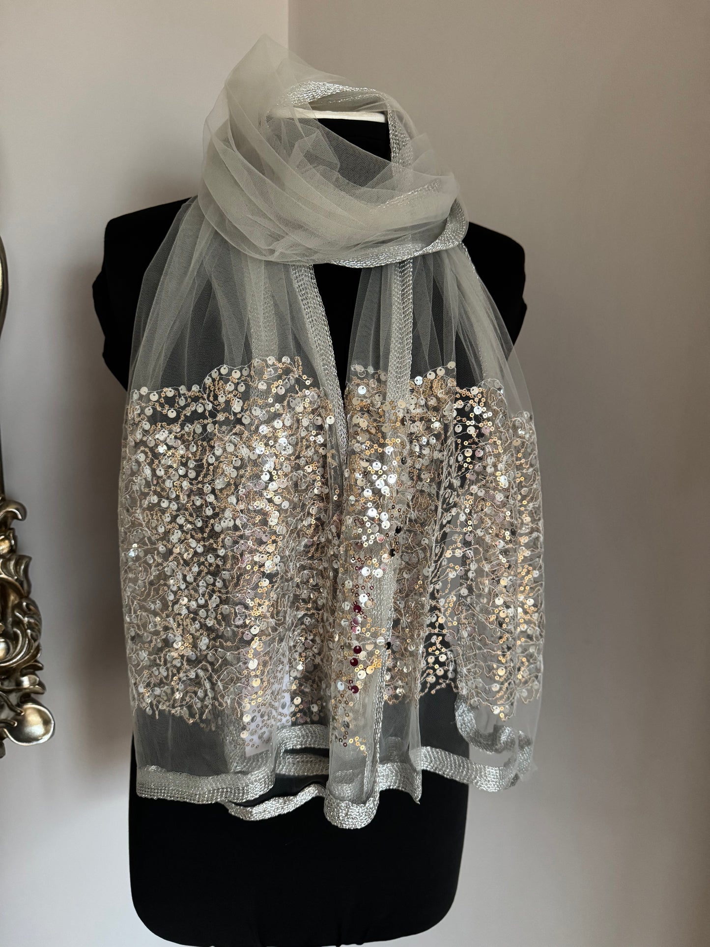 Sequin Scarf