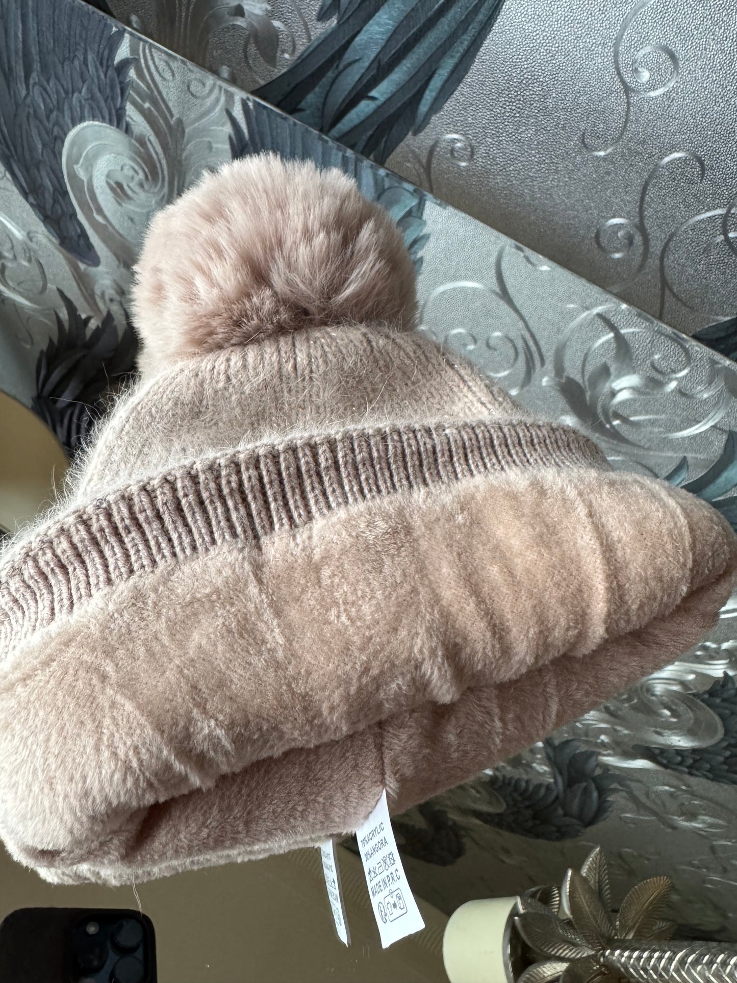 Subtle Sparkle Fleece Hat