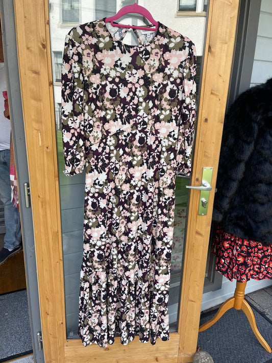 Floral Midi Dress - FLASH