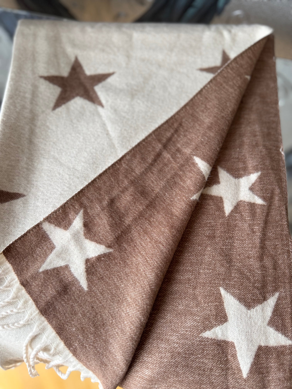 Reversible Star Scarf