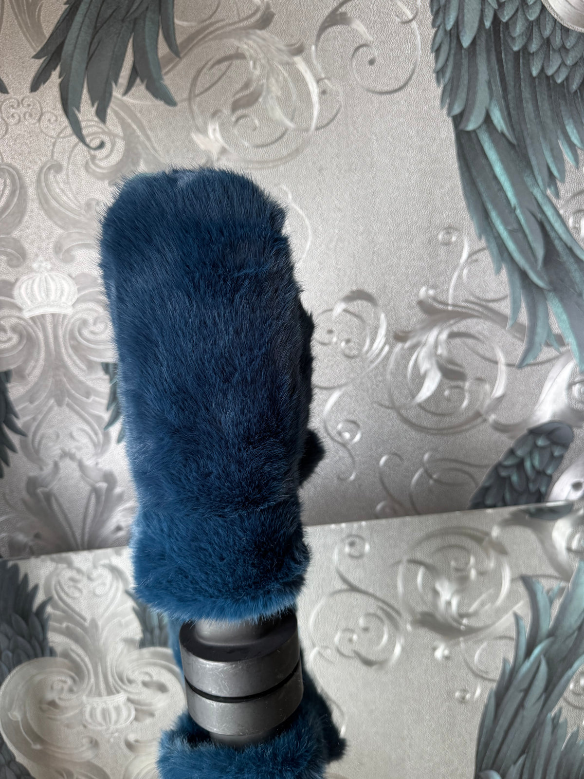 Faux Fur Mittens