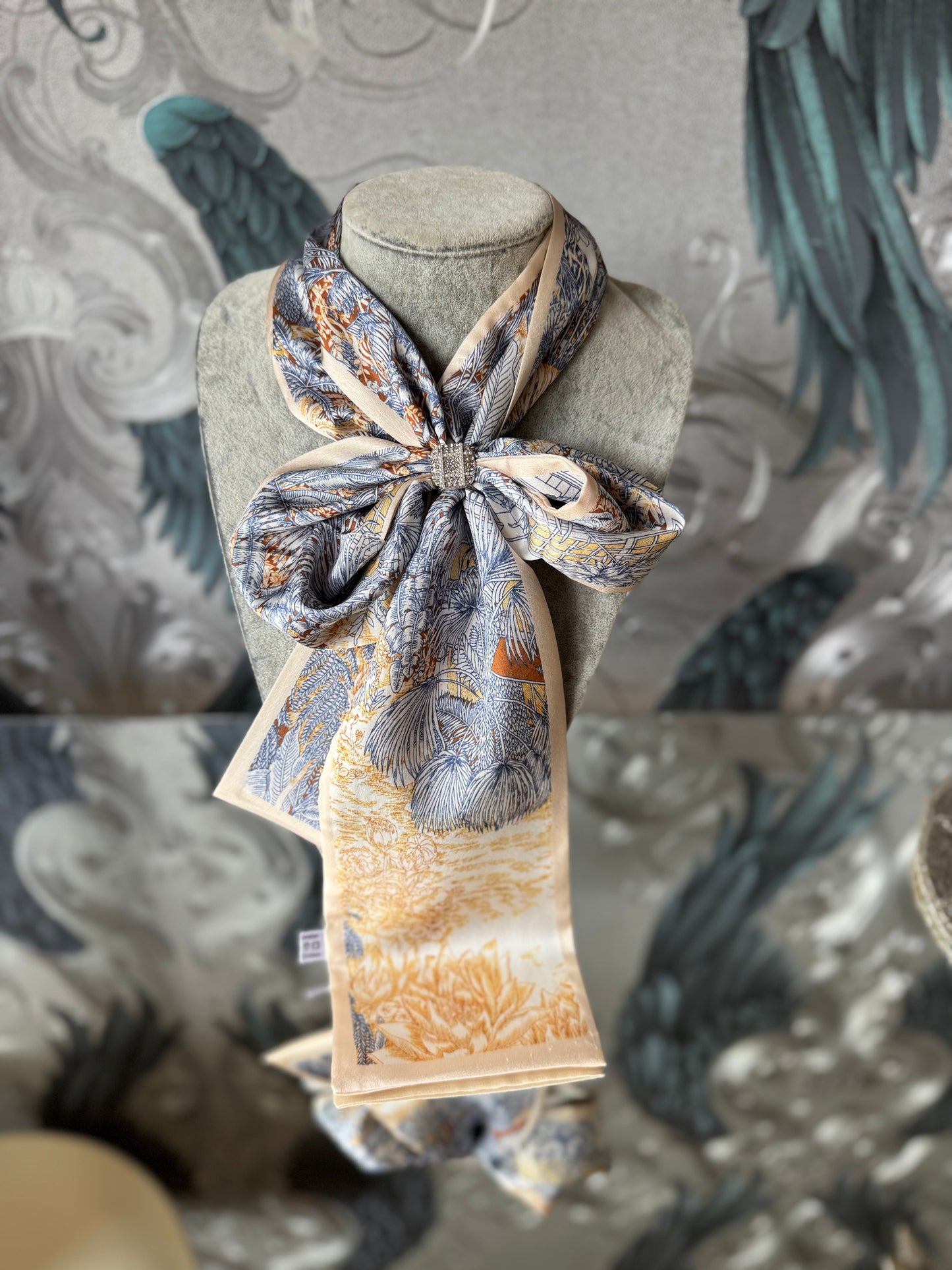 Silky Thin Scarf