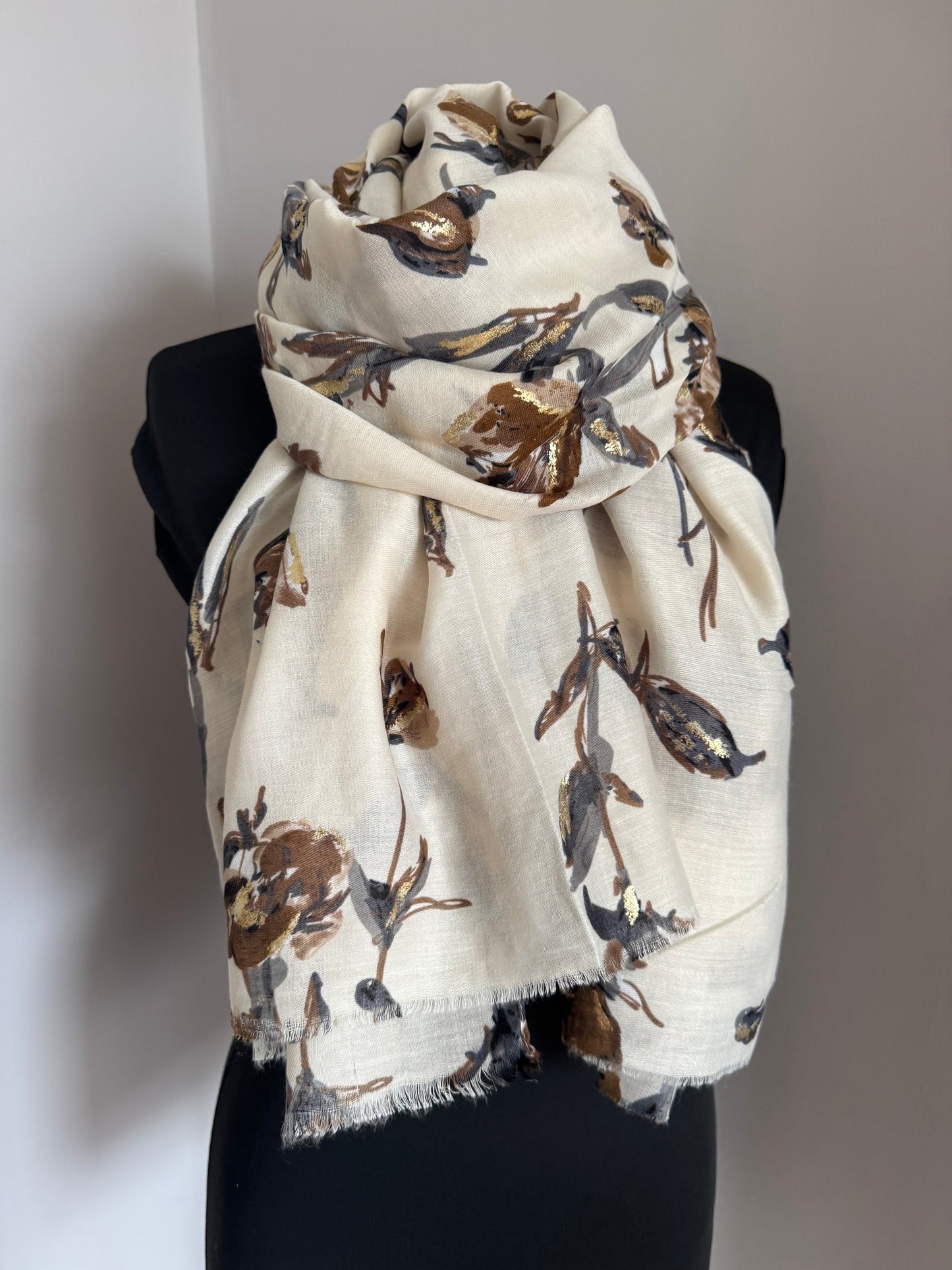 Jasmine Foil Scarf