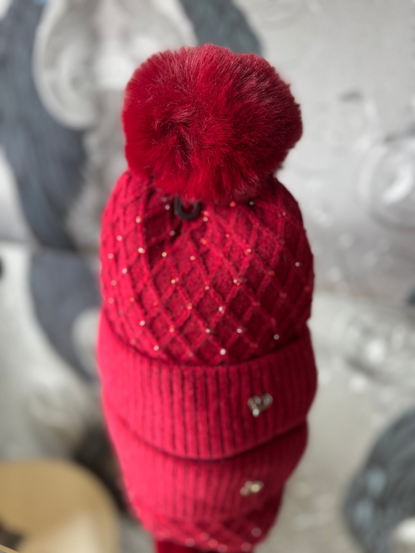 Fleece Lined Sparkle Hat