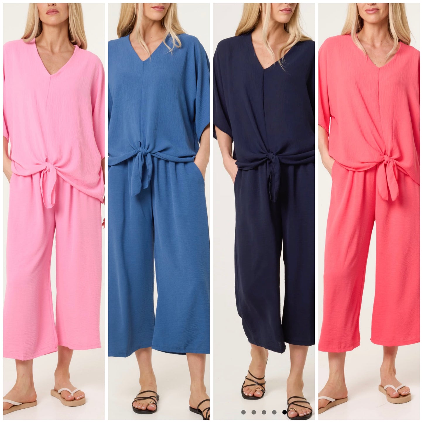 Tie Front Co-ord Set