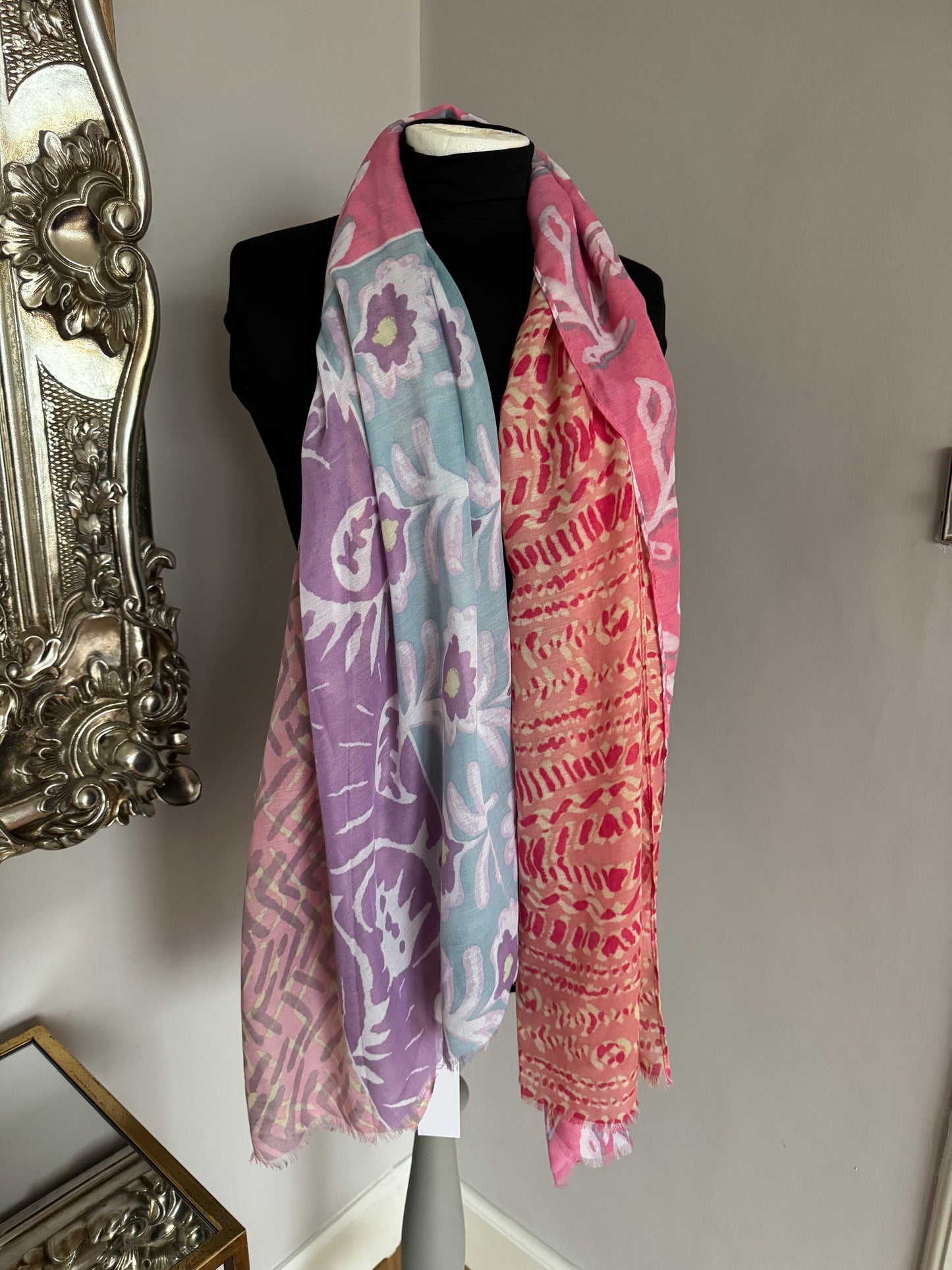 Pastel Print Scarf