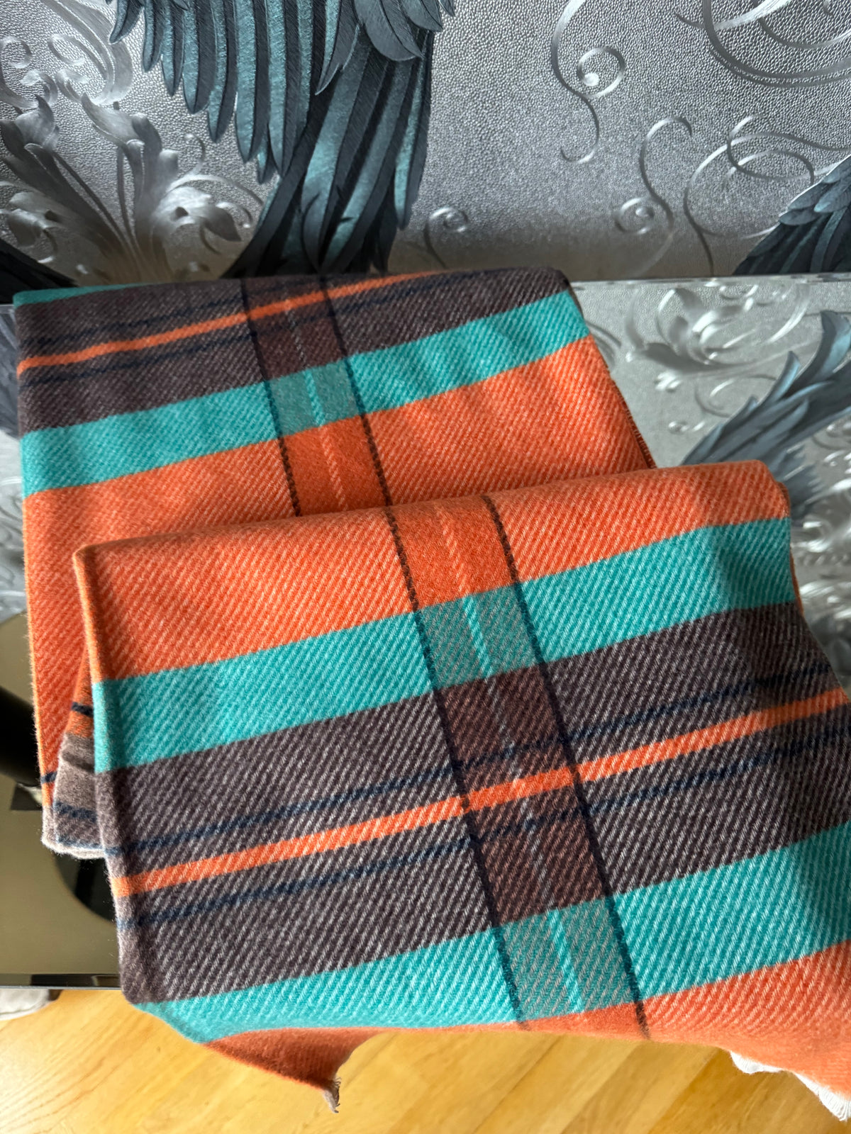 Checked Scarf