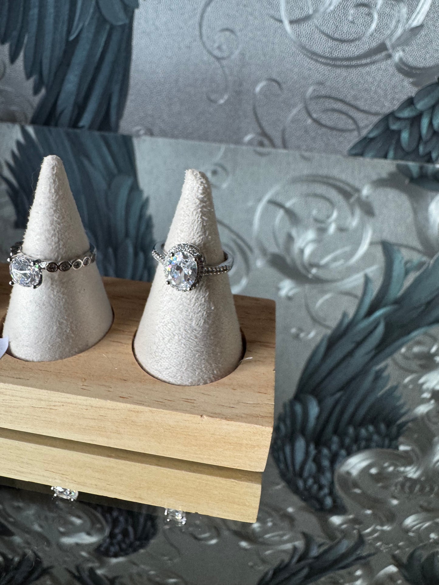 Adjustable Sparkle Rings