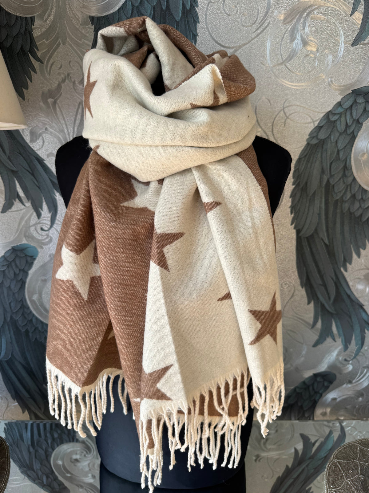 Reversible Star Scarf