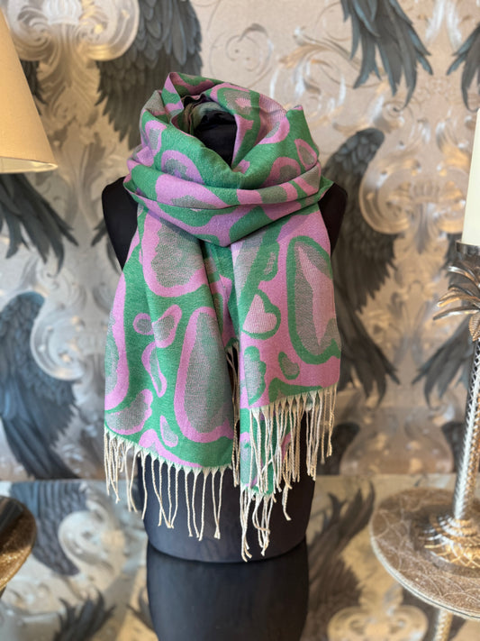 Bold Animal Print Scarf