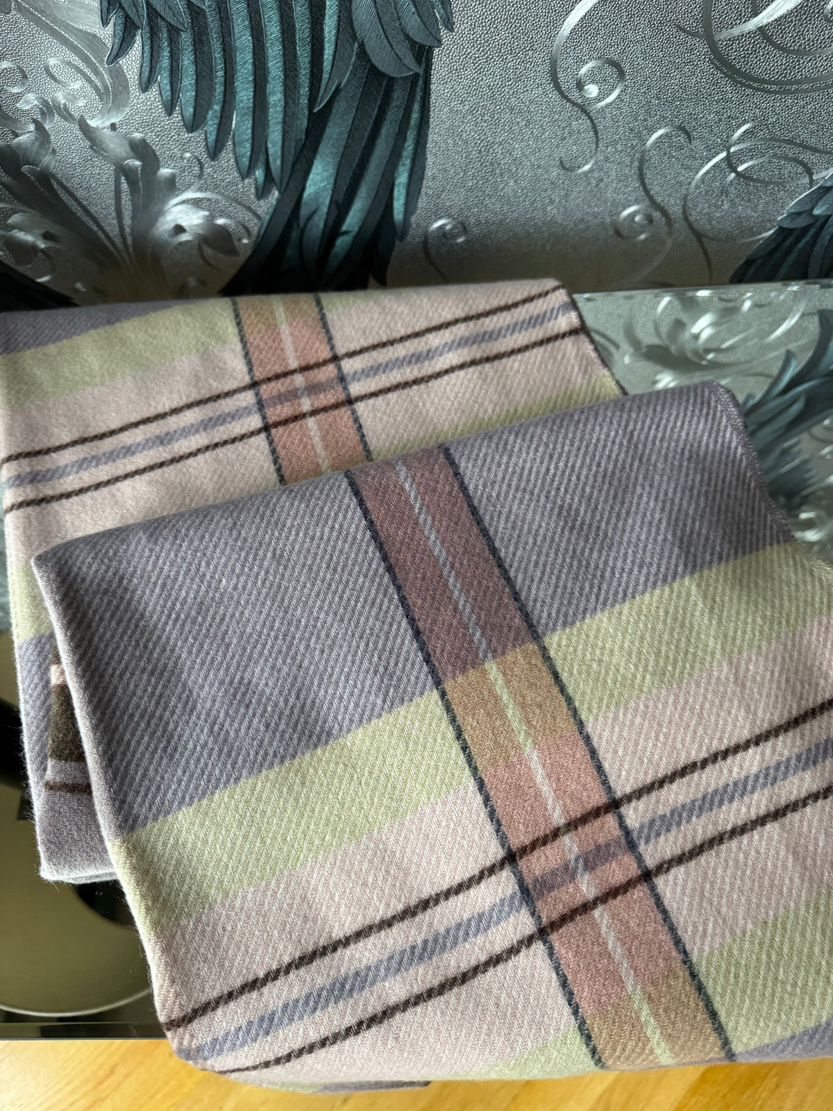Checked Scarf