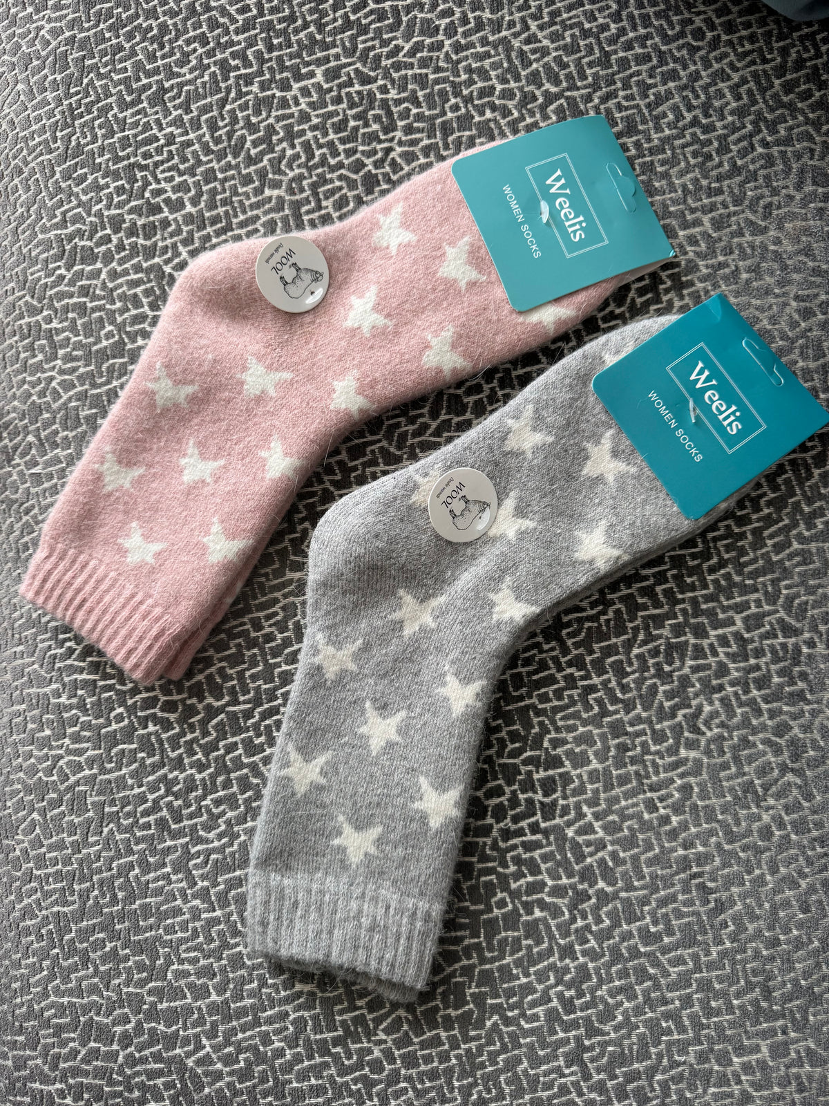 Star Wooly Socks