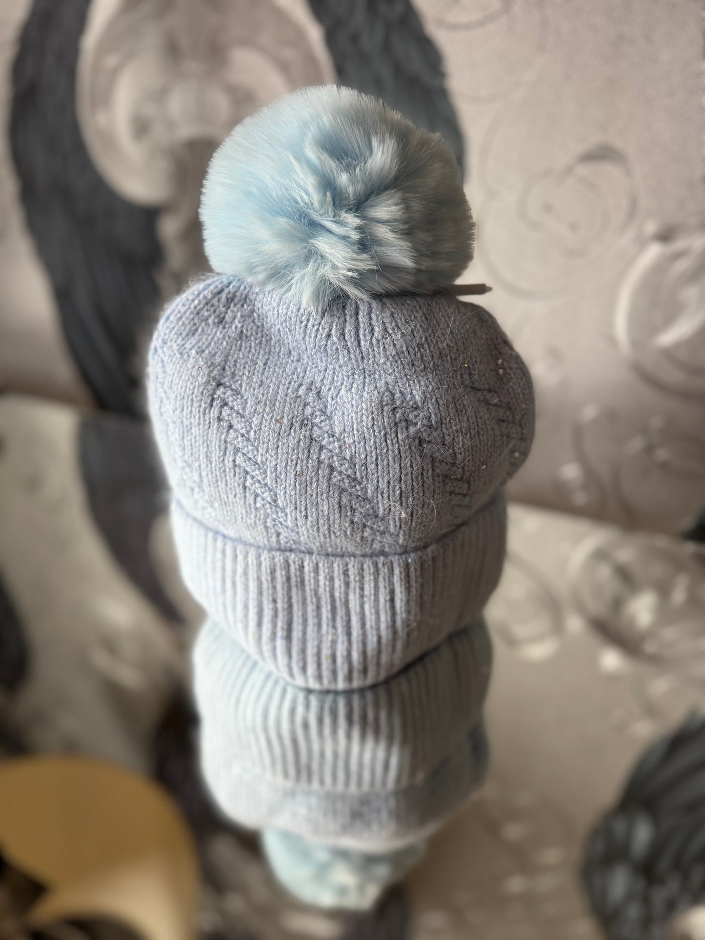 Subtle Sparkle Fleece Hat