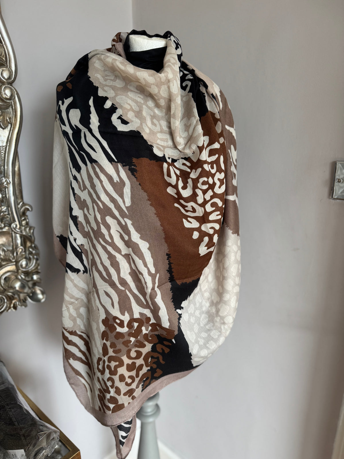 Animal Print Scarf