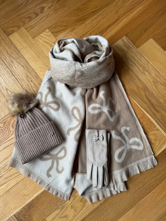 Ombré Bow Scarf