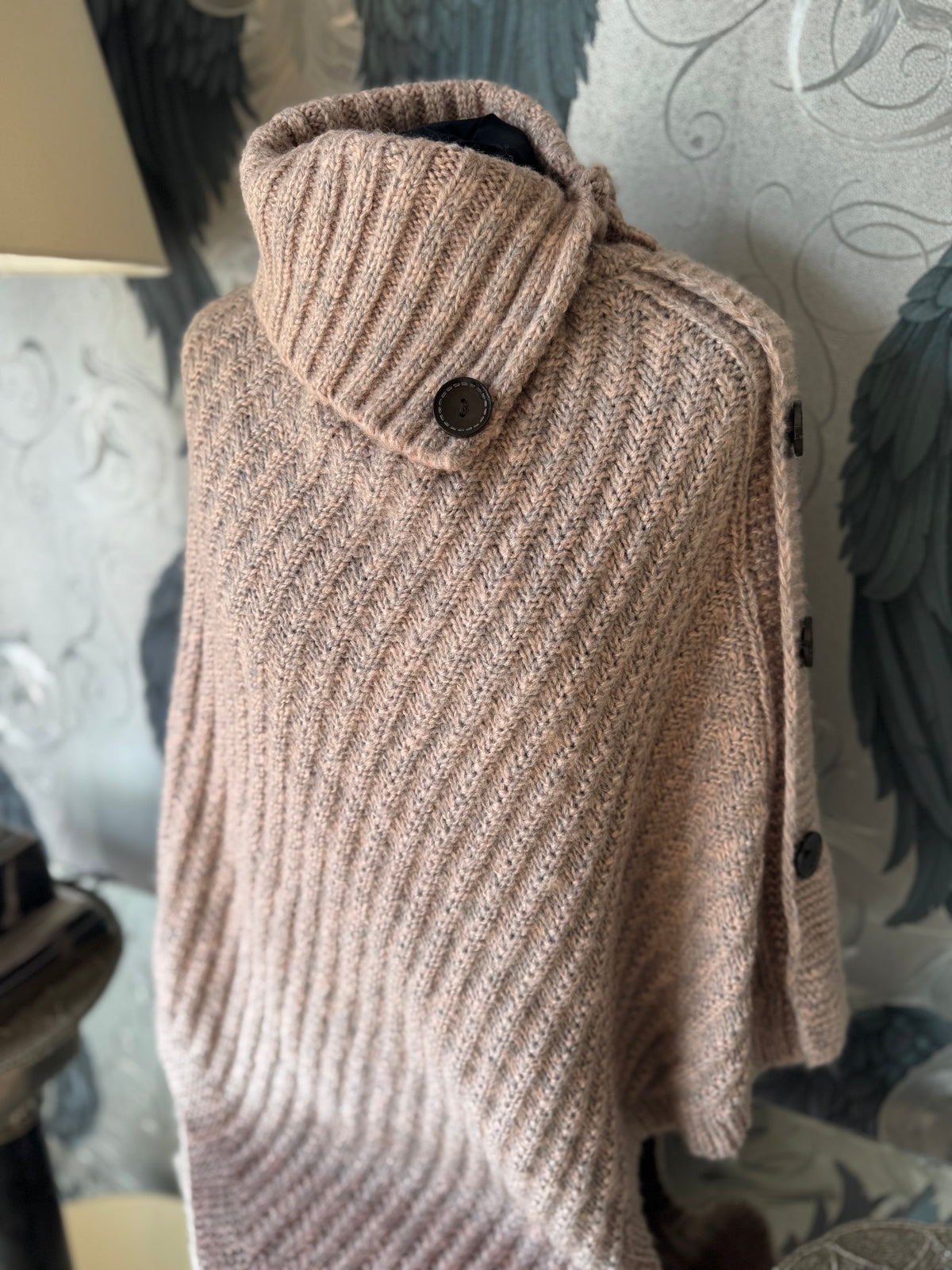 Chunky Knit Poncho