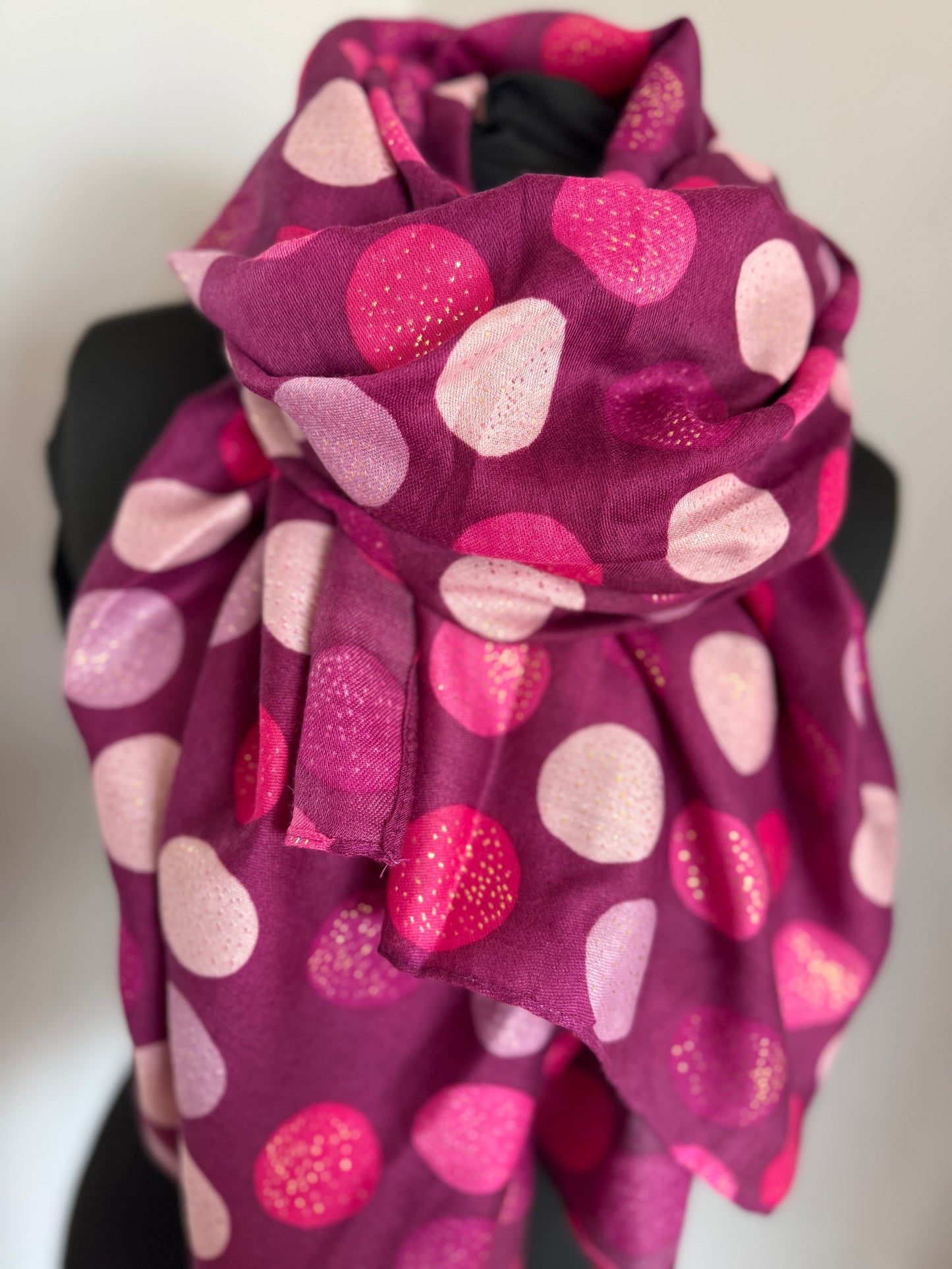 Polka Dot Scarf