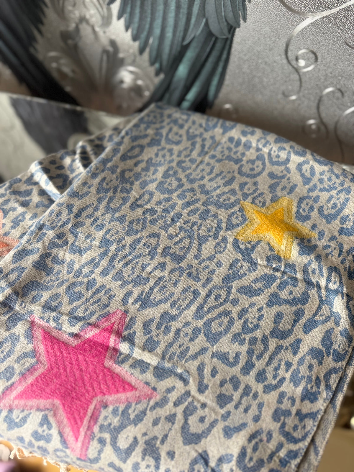 Leopard Star Scarf