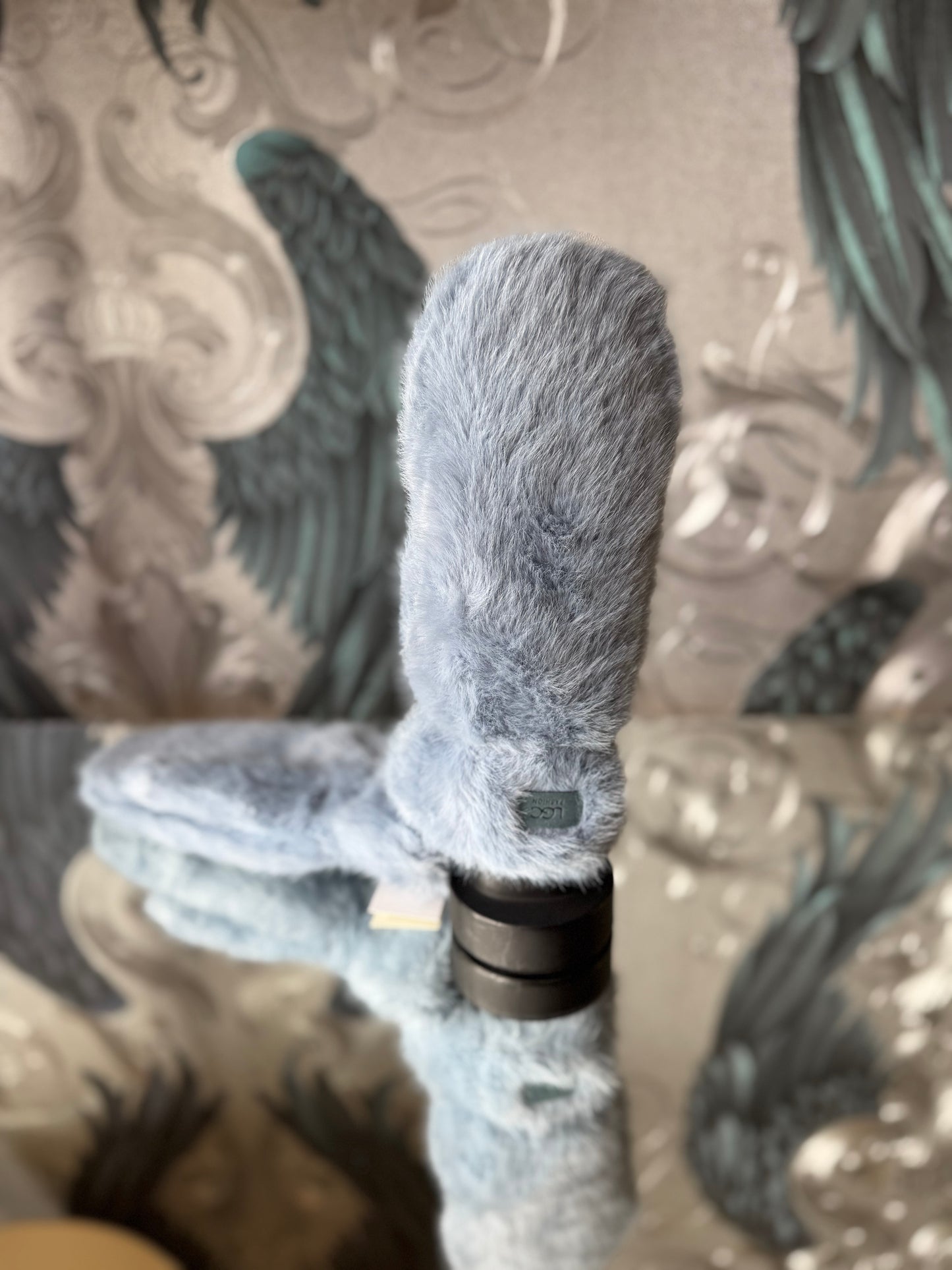 Faux Fur Mittens