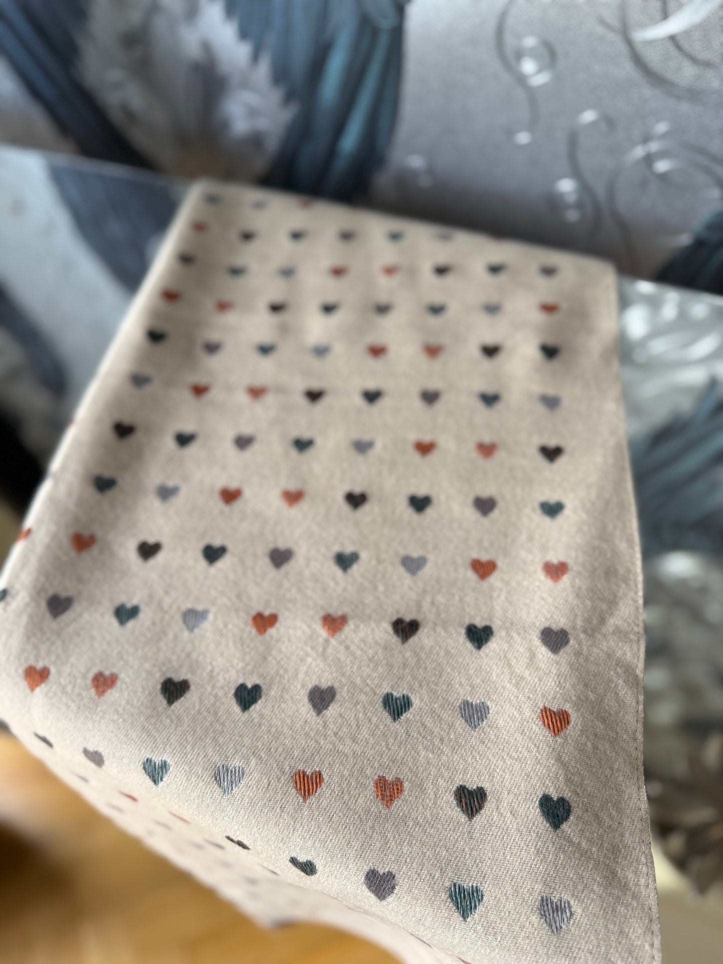 Scattered Heart Scarf