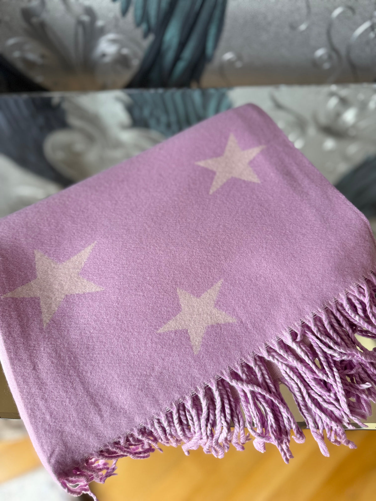 Reversible Star Scarf