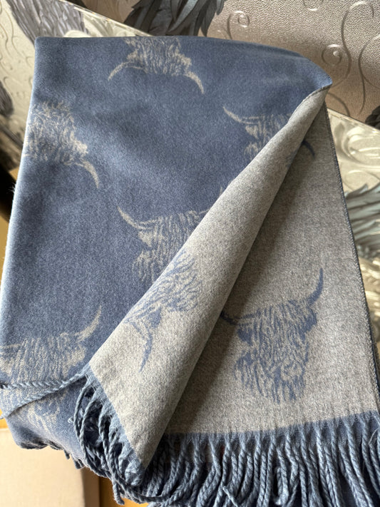 Hamish Highland Cow Scarf