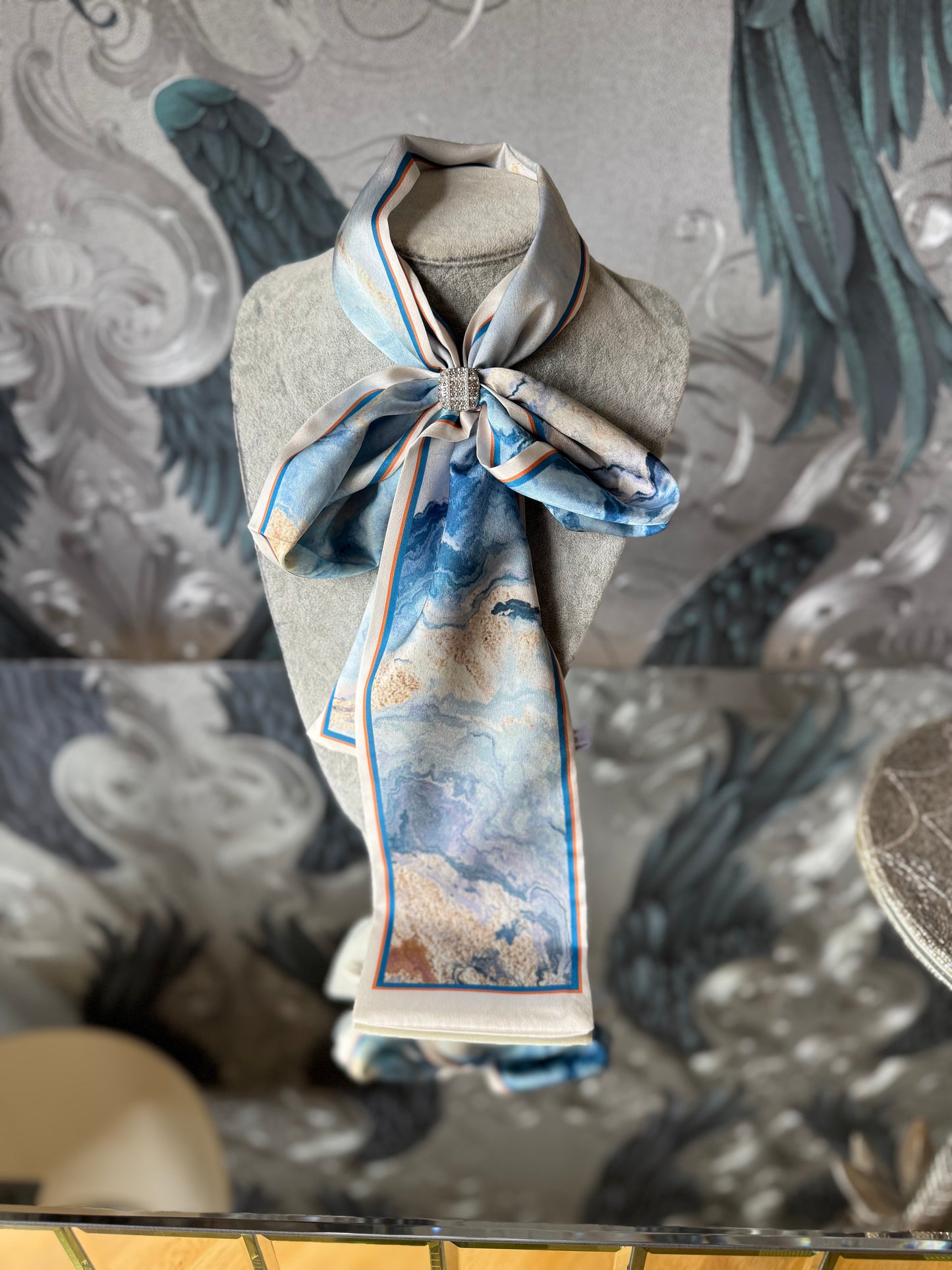 Silky Thin Scarf