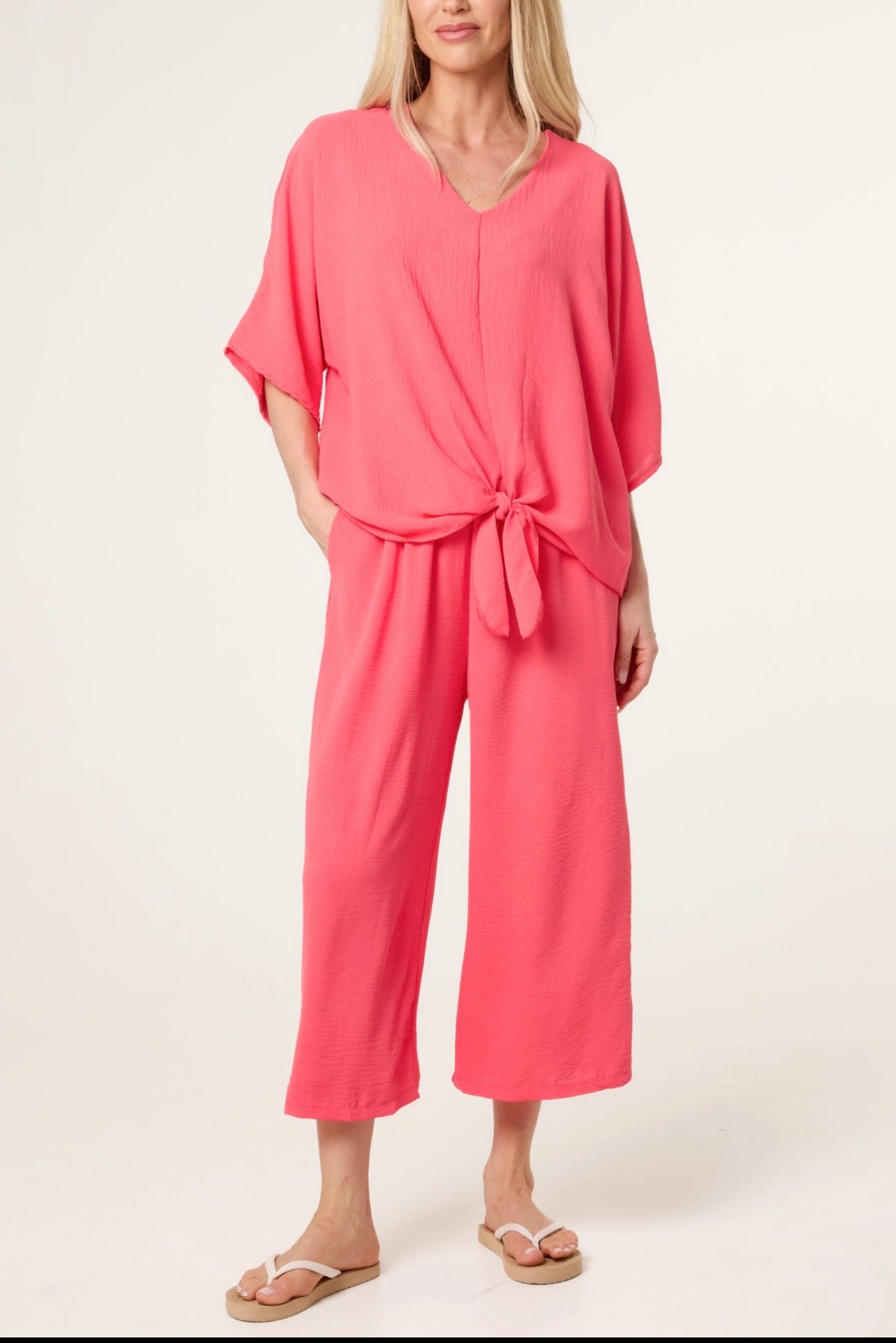 Tie Front Co-ord Set