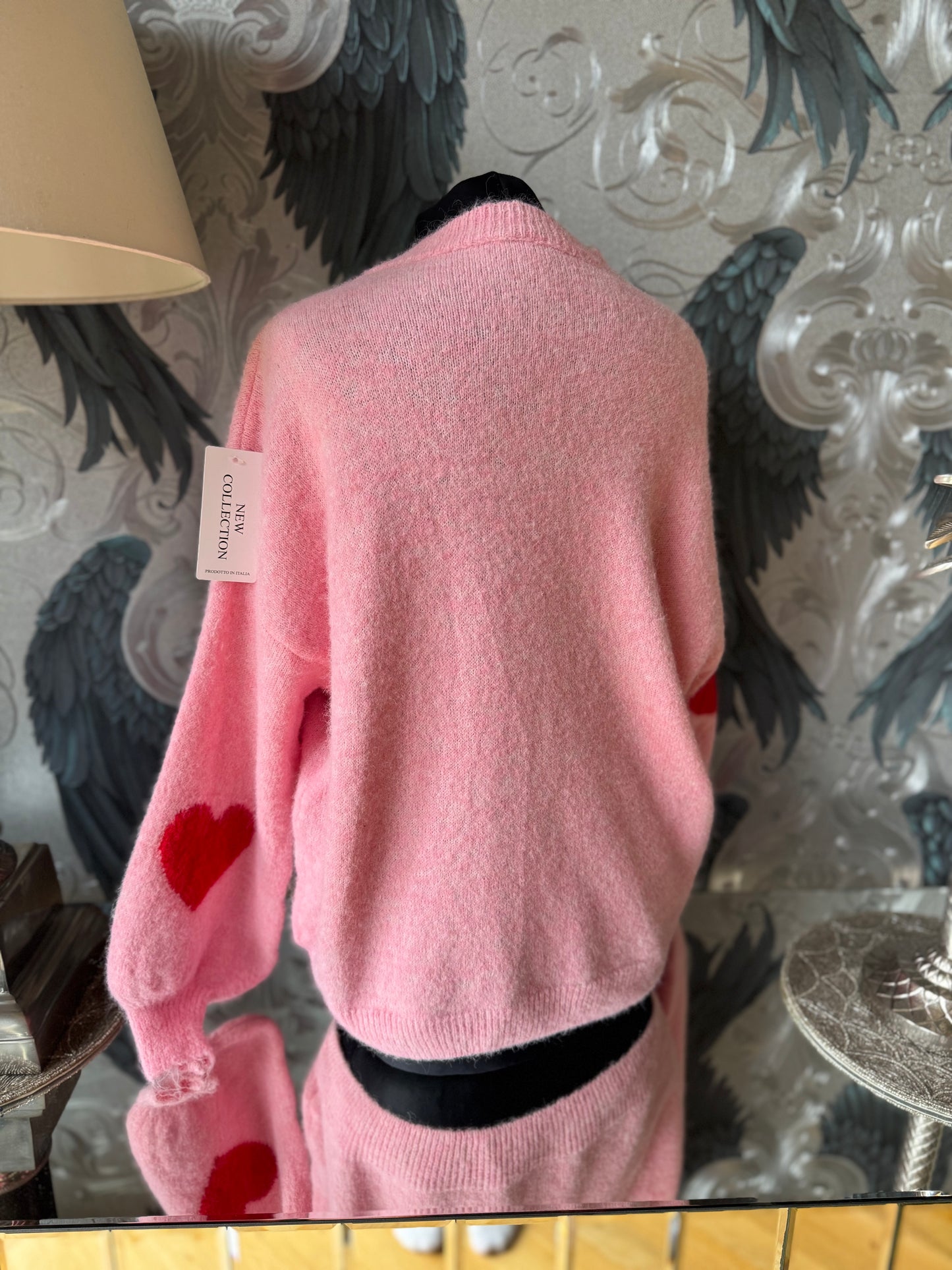 Pink Heart Jumper