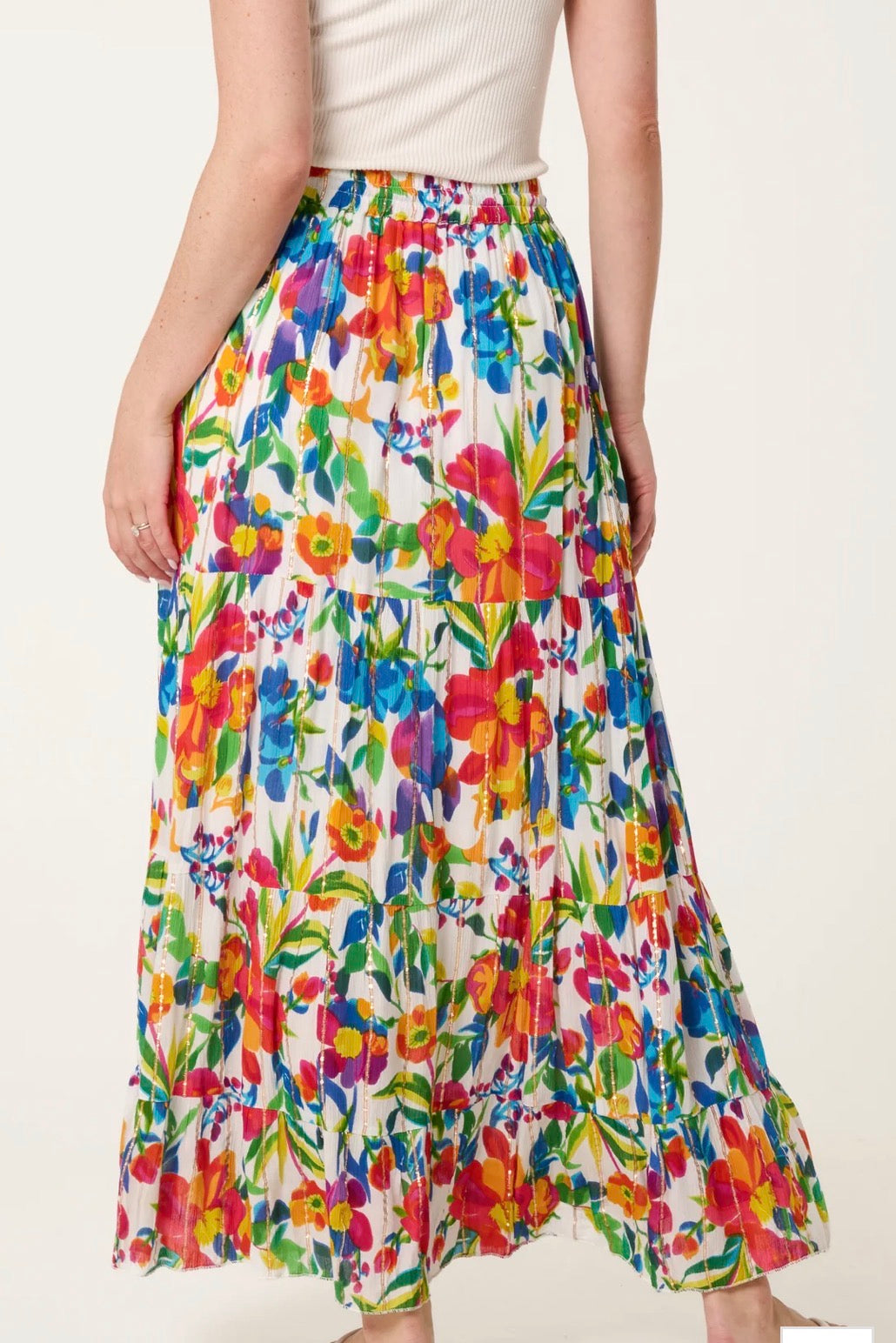 Floral Maxi Skirt