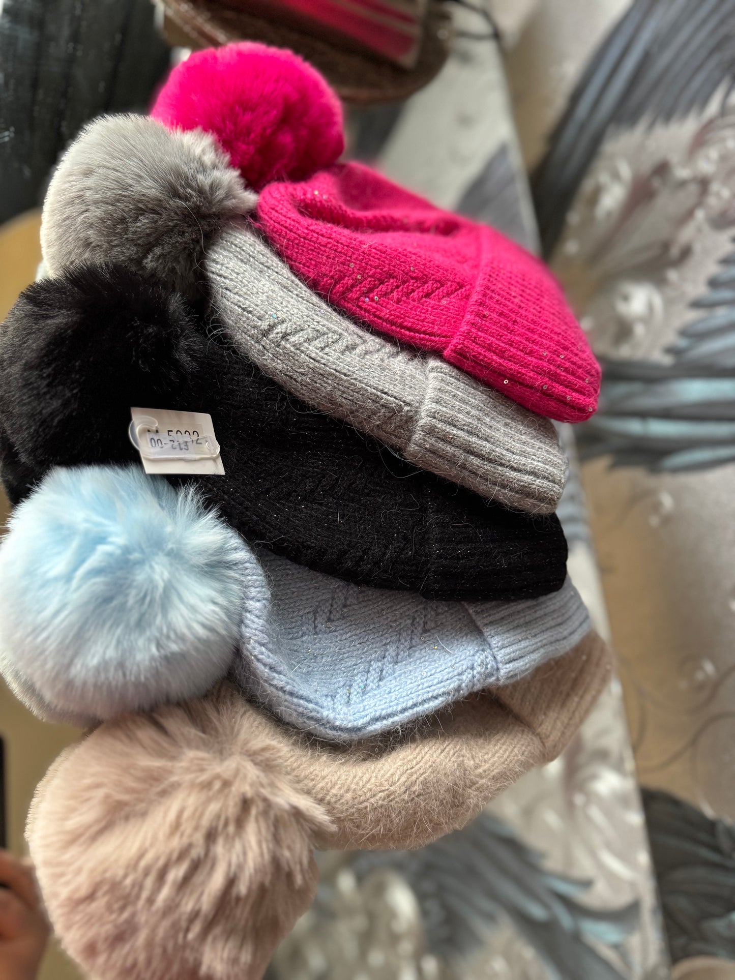 Subtle Sparkle Fleece Hat