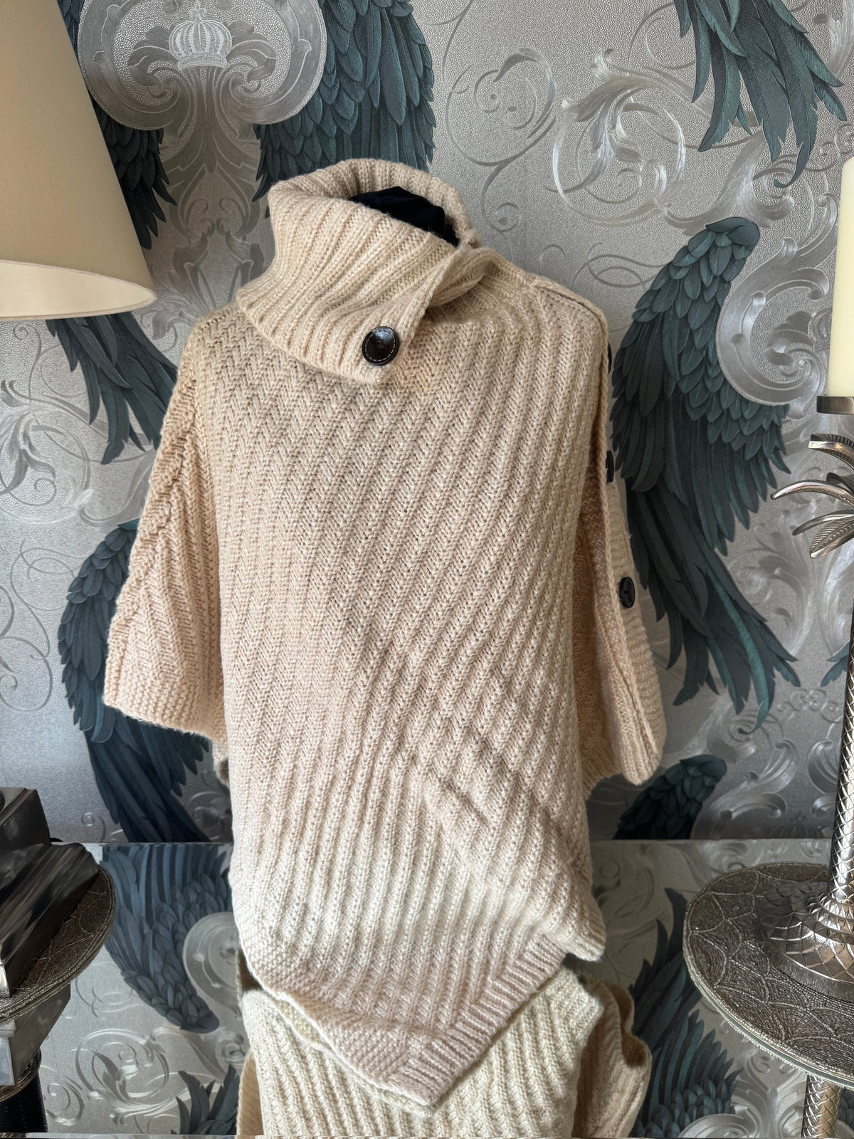 Chunky Knit Poncho