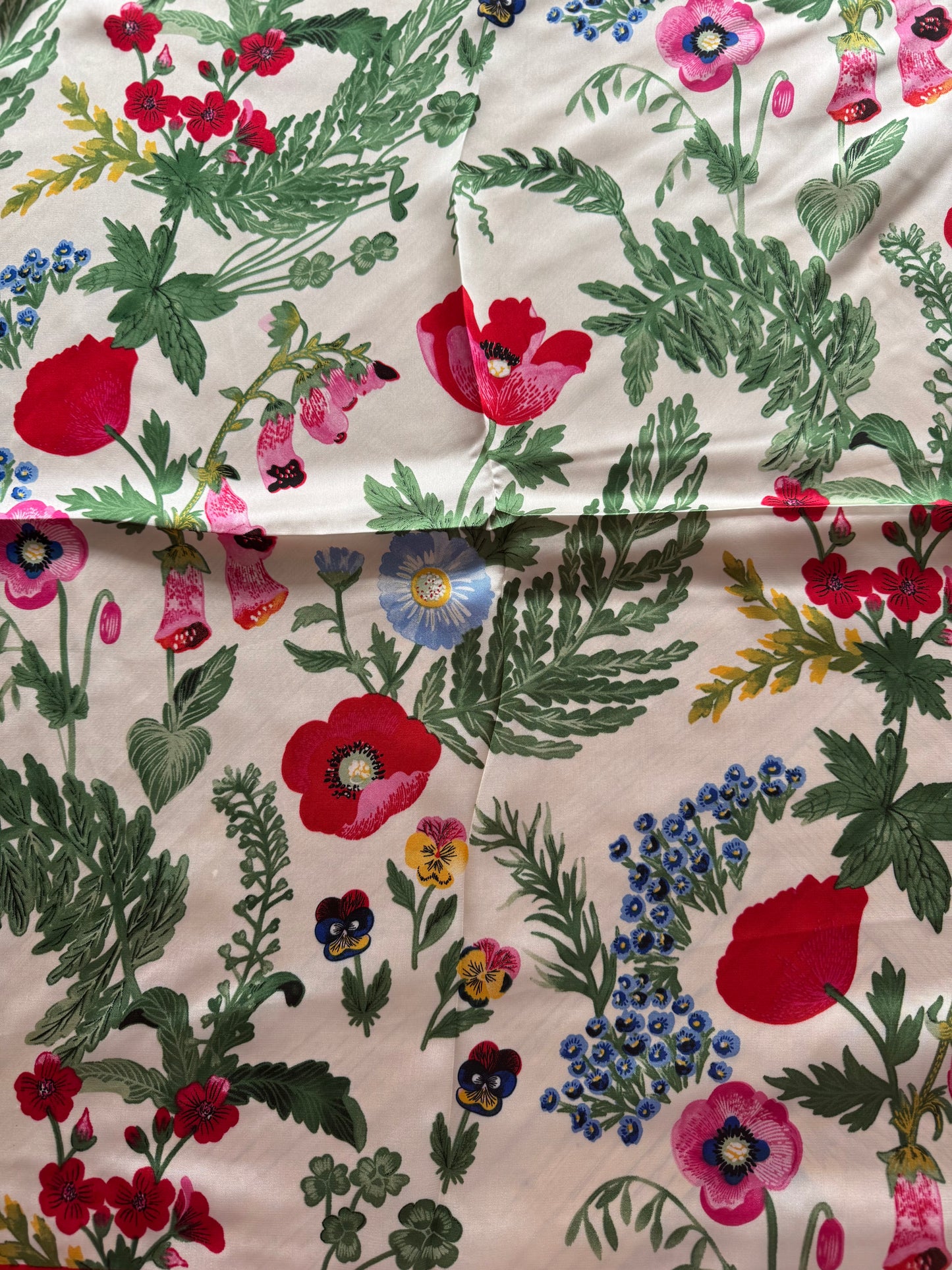70cm x 70cm Square Silky Scarf