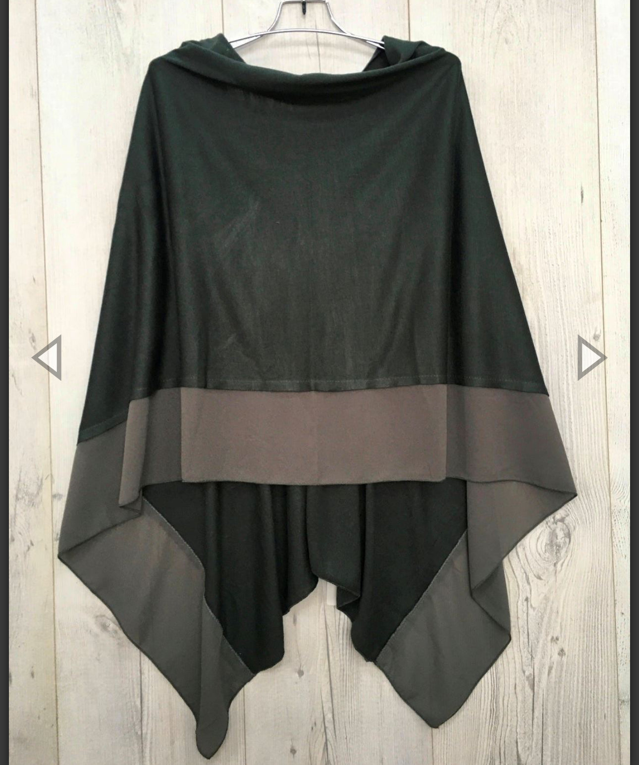 Lightweight Chiffon Edge Poncho