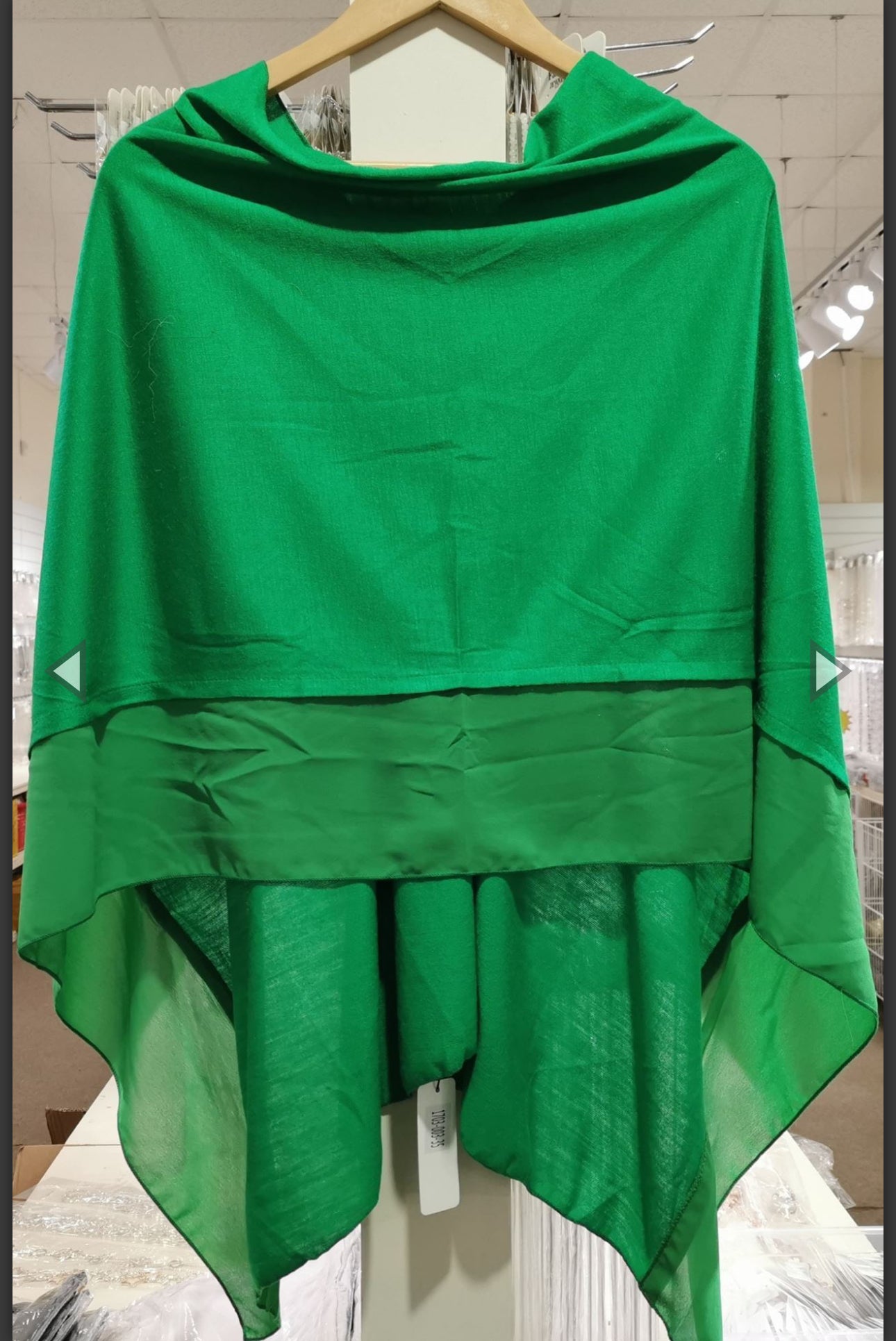 Lightweight Chiffon Edge Poncho