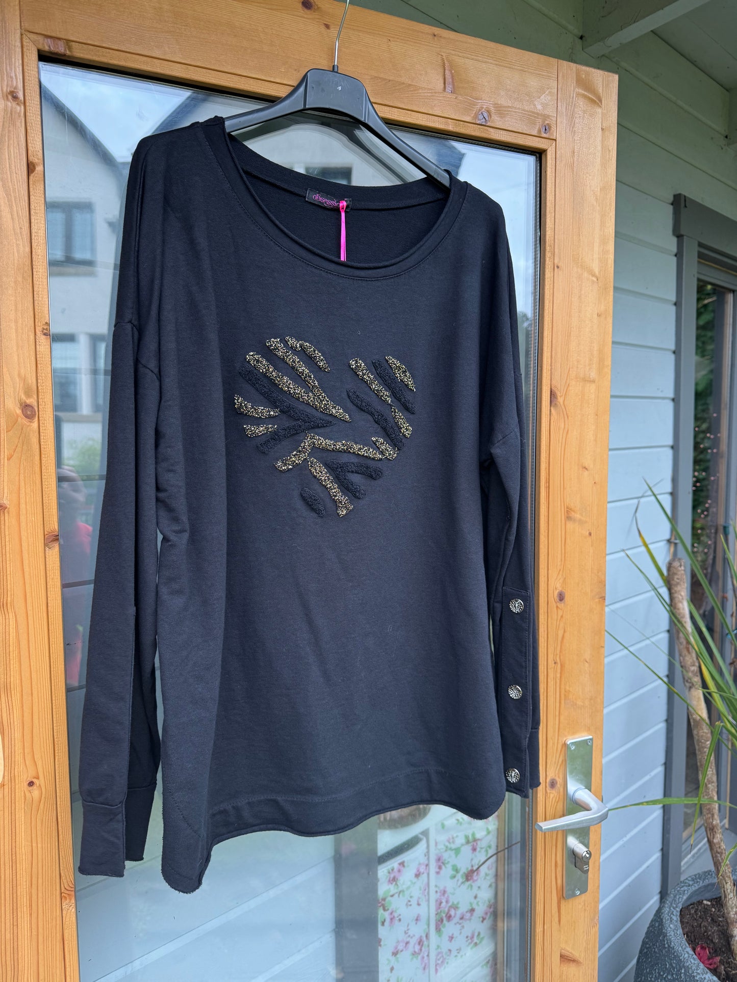 Gold Heart Sweatshirt