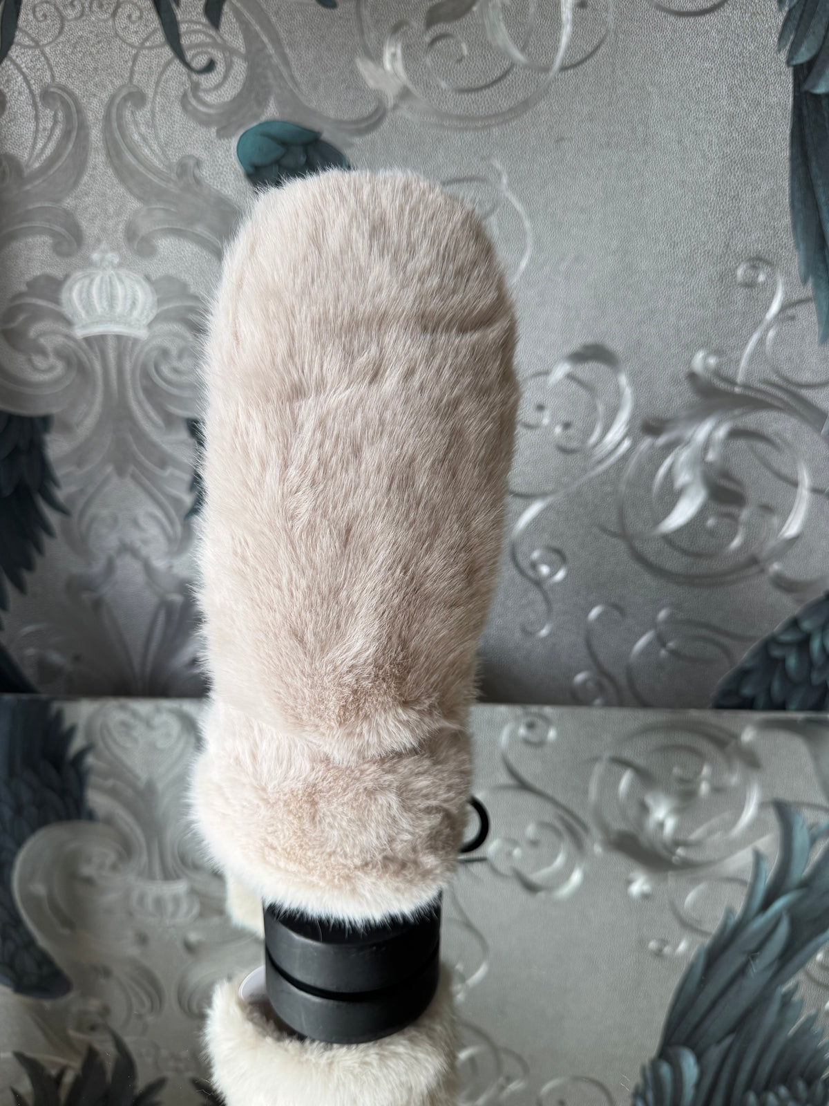 Faux Fur Mittens