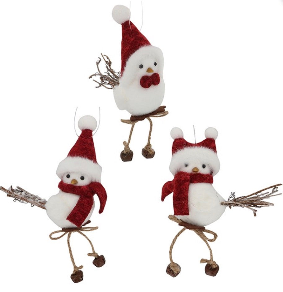 Snow Birds Decorations