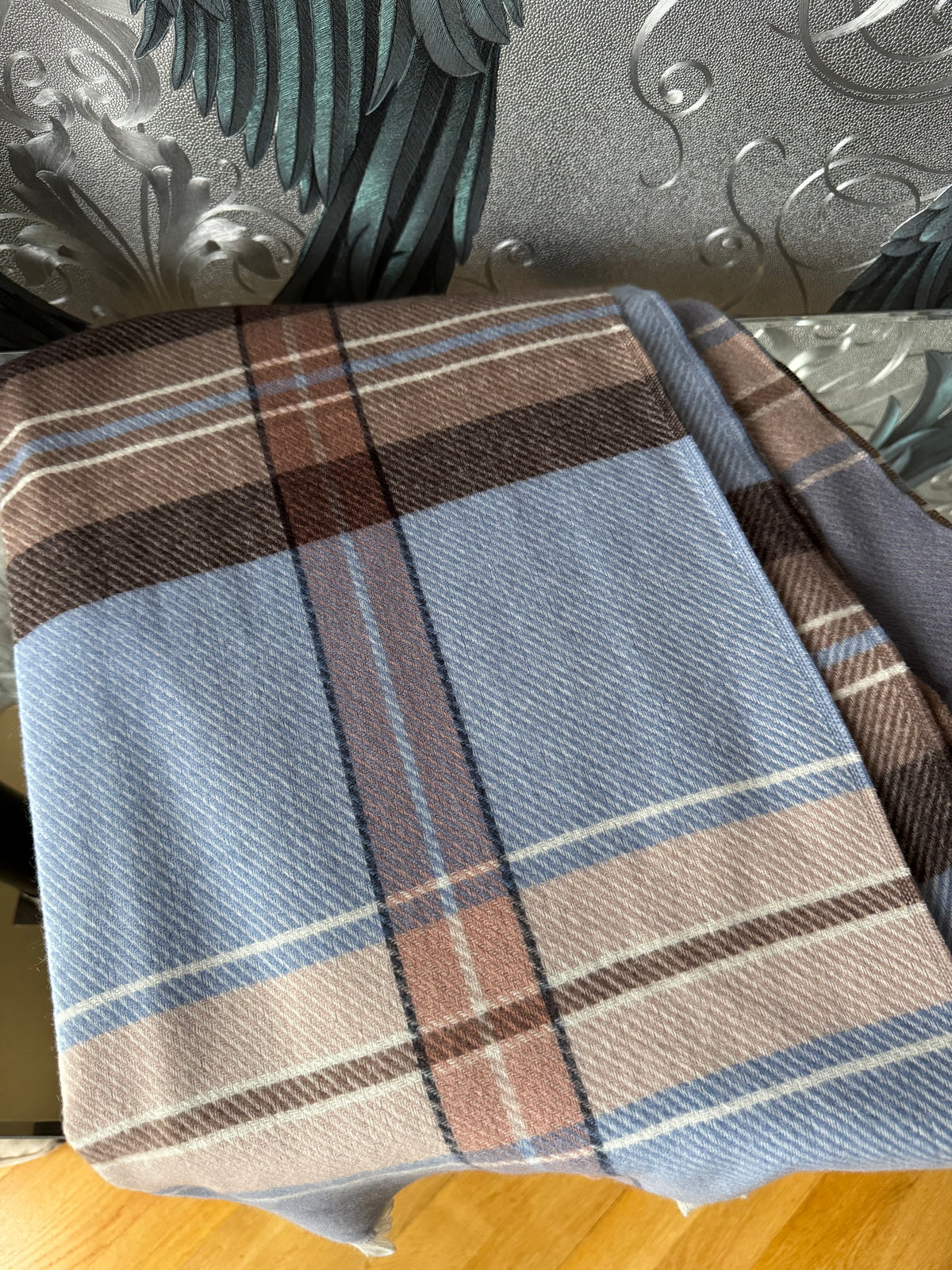 Checked Scarf