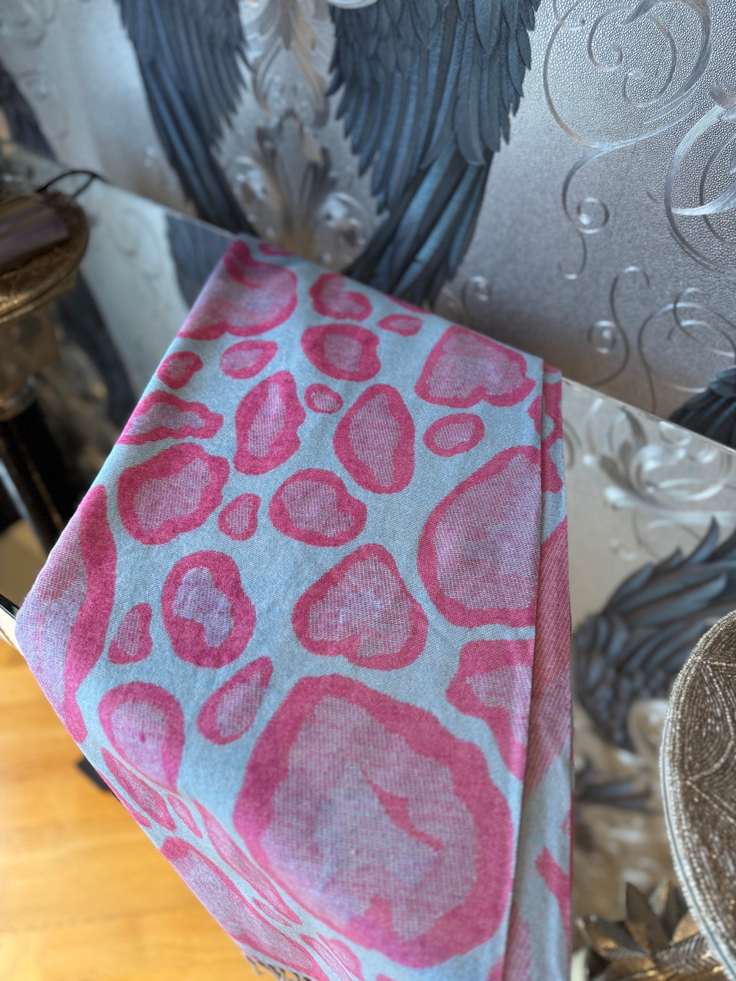 Bold Animal Print Scarf