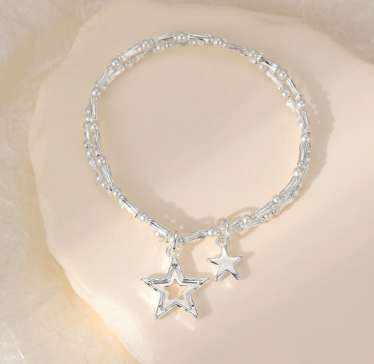 Double Strand Star Bracelet