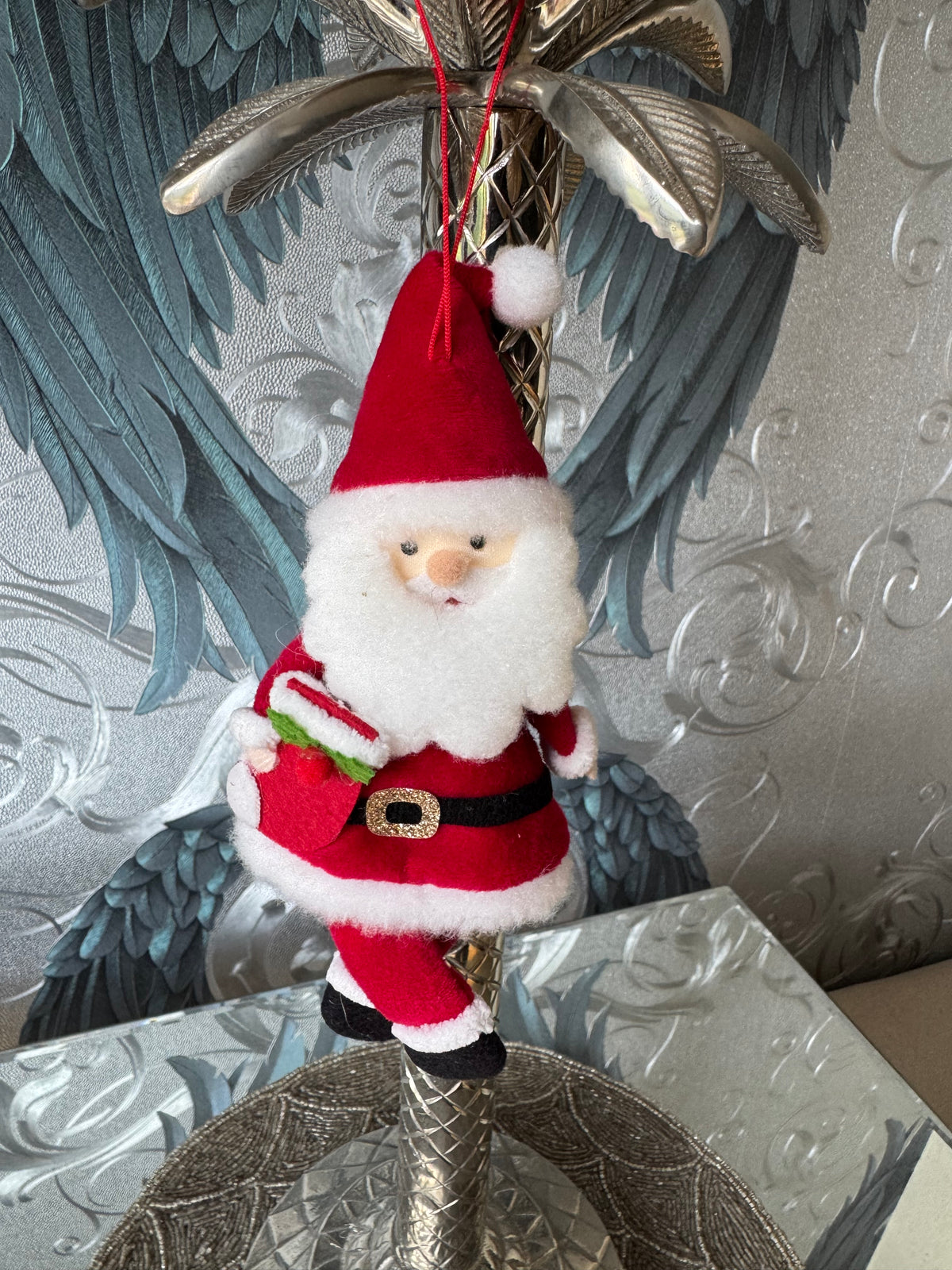 Hanging Mr and Mrs Claus