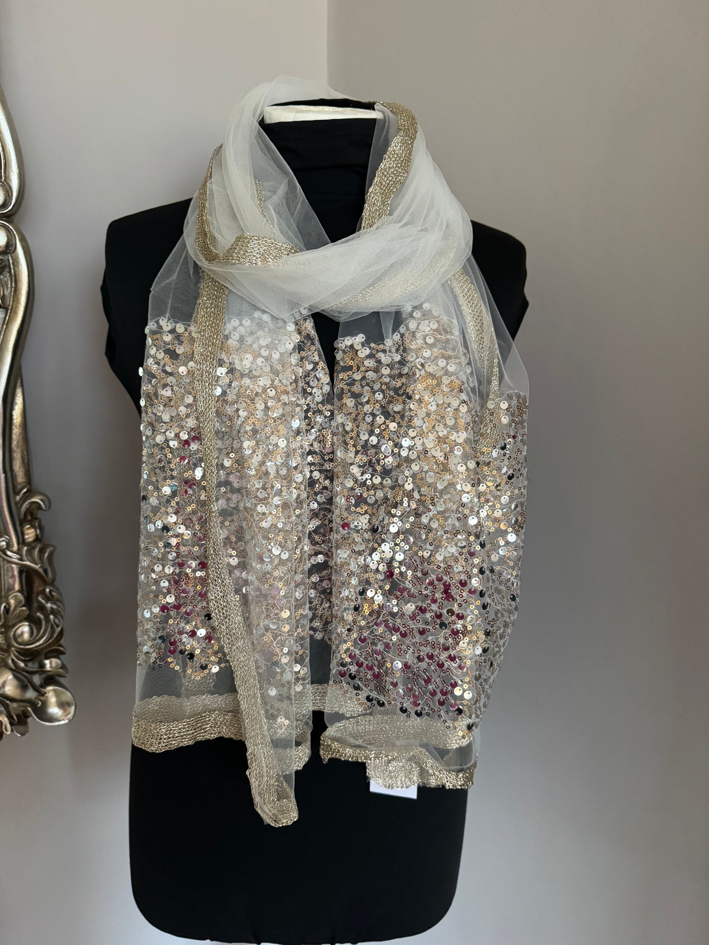 Sequin Scarf