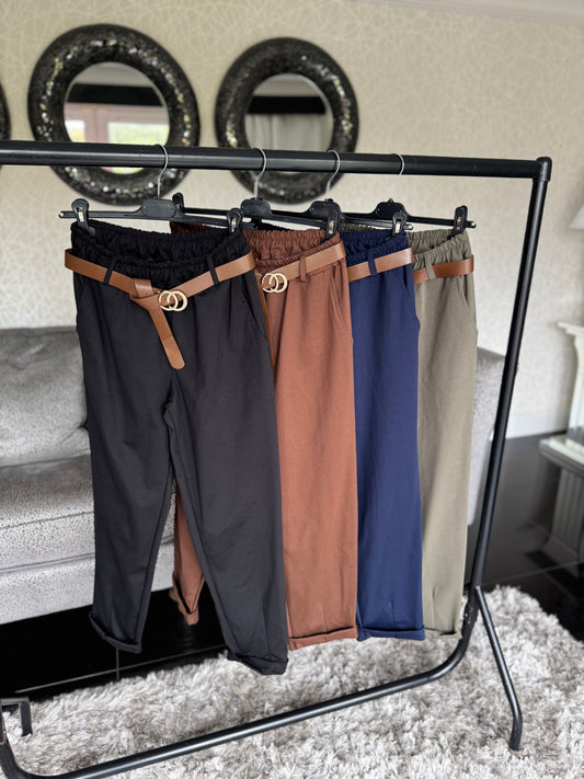 Belted Trousers - 2 size ranges