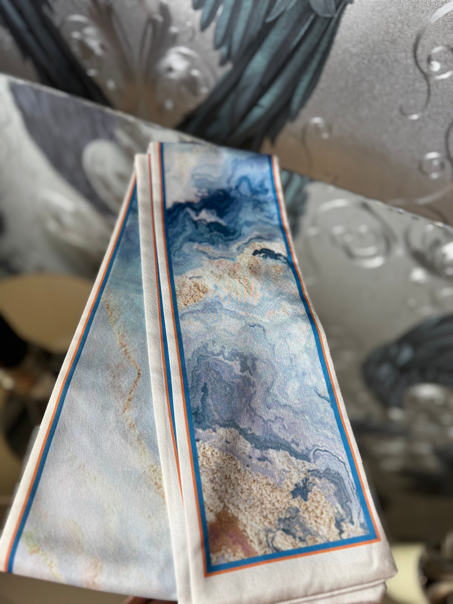Silky Thin Scarf