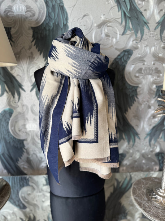 Faded Wave Scarf