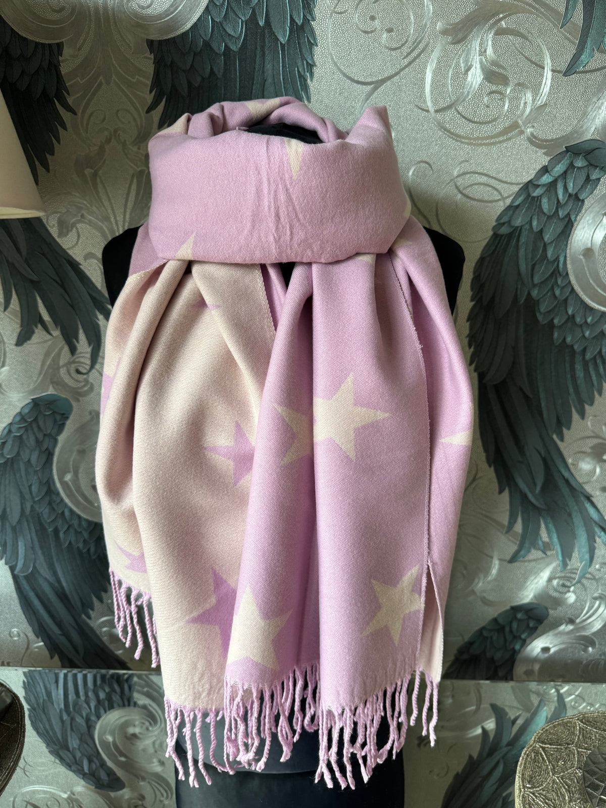 Reversible Star Scarf