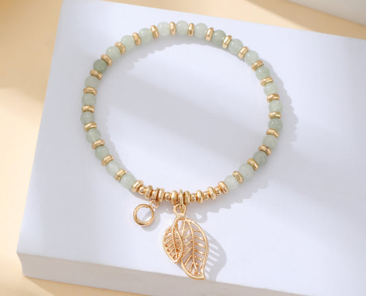 Mint Leaf Bracelet